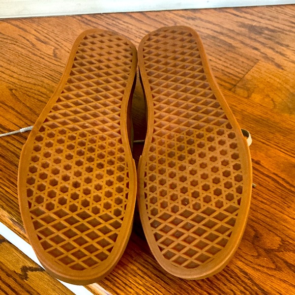 VANS AUTHENTIC GRAY WITH BROWN MEN!S Sz 10 - Picture 7 of 8